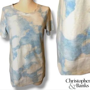 Christopher & Banks knit cloud tunic XL